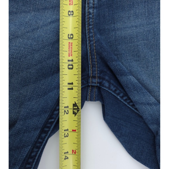 Hollister Womens Jeans High Rise Super Skinny 7L W28 L32 Blue Denim Casual - Picture 9 of 10